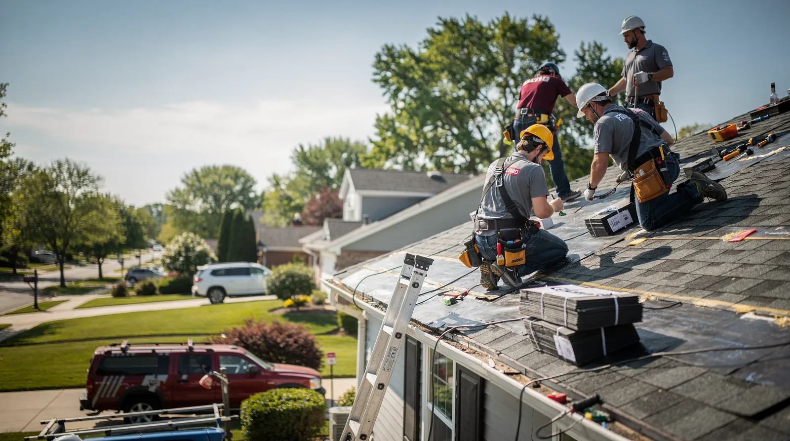 Roof Repair in Grantsburg, WI around you
